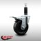 Service Caster 4'' SS Phenolic Swivel 1-1/8'' Expanding Stem Caster Total Lock Brake SCC-SSEXTTL20S414-PHS-118 - alternate 4